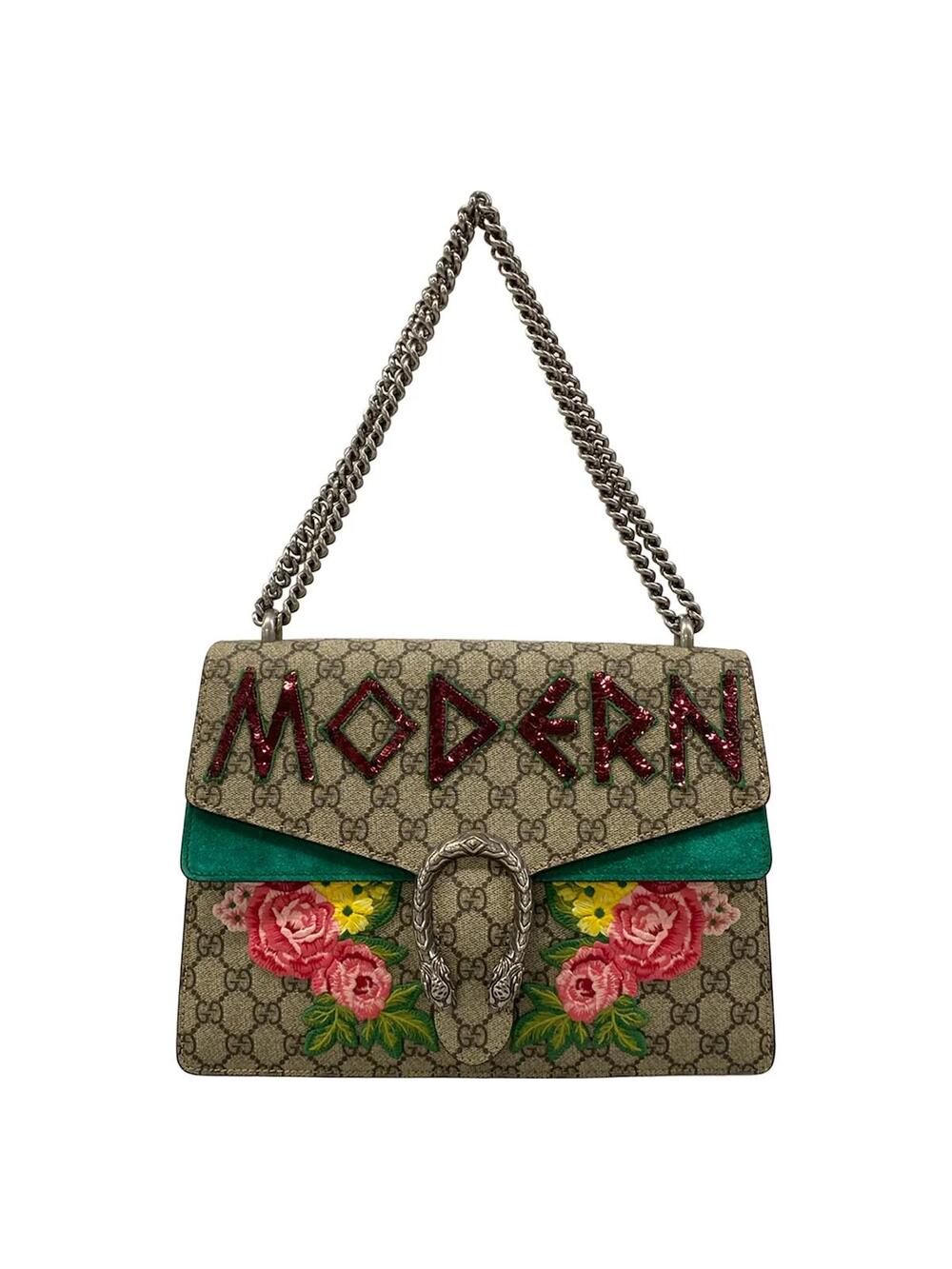 Gucci Dionysus Beige Dark Brown Green #372106G15B